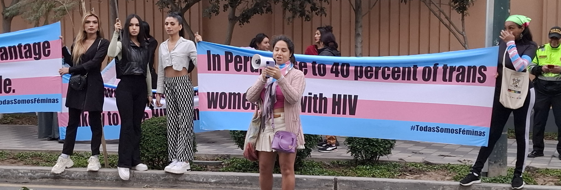 Llevamos la voz de las Mujeres trans peruanas en la Conferencia Mundial HIVR4P2024